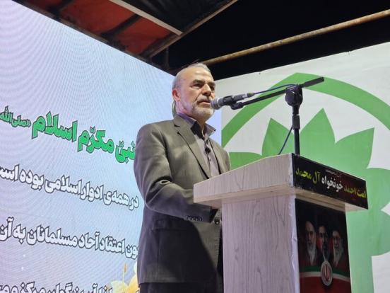 سنندج- معاون سیاسی سپاه پاسداران انقلاب اسلامی گفت: دشمن در ارزیابی توان ملت ایران دچار اشتباه محاسباتی شده و حضور و انسجام مردم، یکی از مهم‌ترین مؤلفه‌های قدرت کشور است.