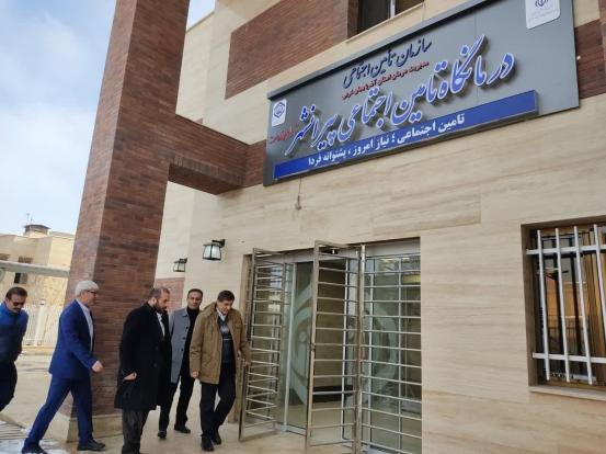 بررسی روند ساخت و تجهیز درمانگاه تامین‌اجتماعی پیرانشهر