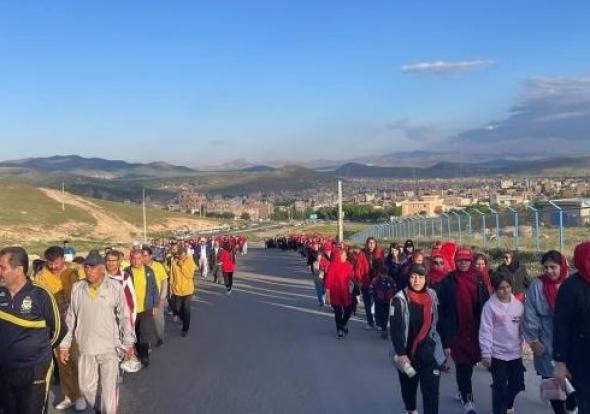 مشارکت بوکانی ها در پیاده روی بزرگ خانوادگی