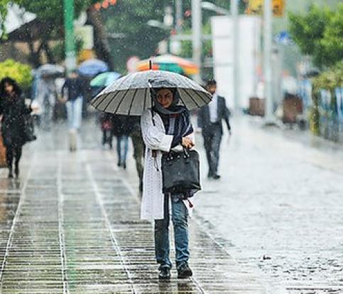آخرین وضعیت بارش‌های پاییزه در کلانشهرها